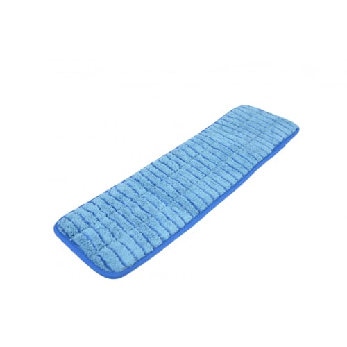 Janico Almohadilla de fregona húmeda con bucle de microfibra de 13 pulgadas, azul